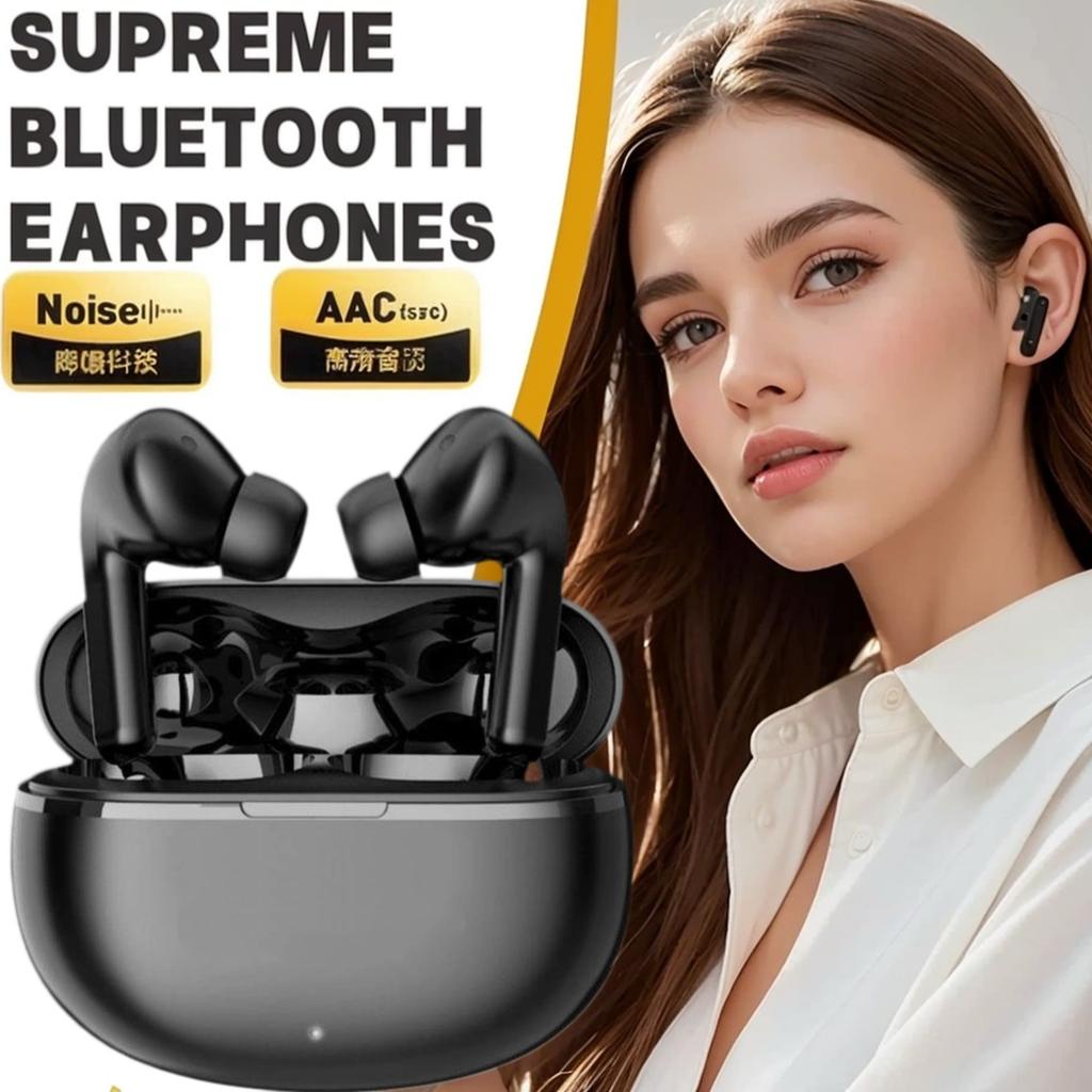 Air7 TWS Wireless Bluetooth Headset HiFi Music Wireless Headphones Mic Noise Reduction Earbuds Waterproof Game Earphone