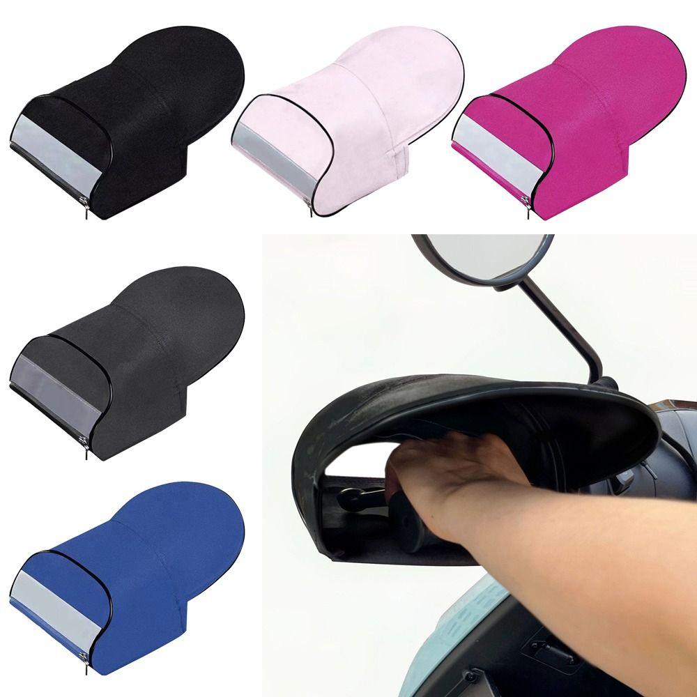 Breathable Motorcycle Handlebar Gloves Rainproof Handles Protector Modification Parts Decor