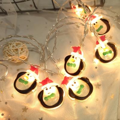 1pc Christmas Lights String LED Flashing Star Lights for Holiday Room Decoration Festive Party Decor