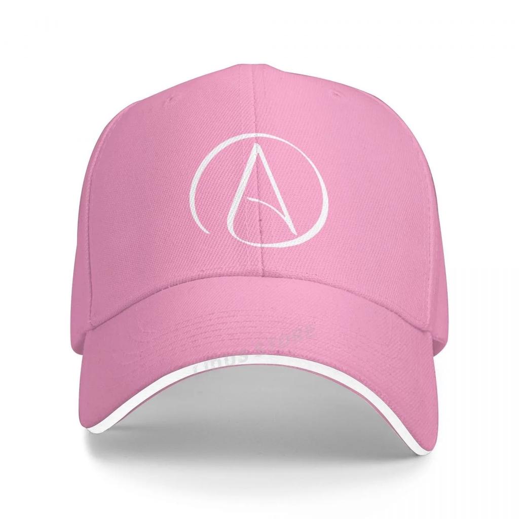 Atheist Atheism Symbol Print Baseball Cap Summer Men Sunhat Fashion Adjustable Unisex Atheism No Religion Hats Bone