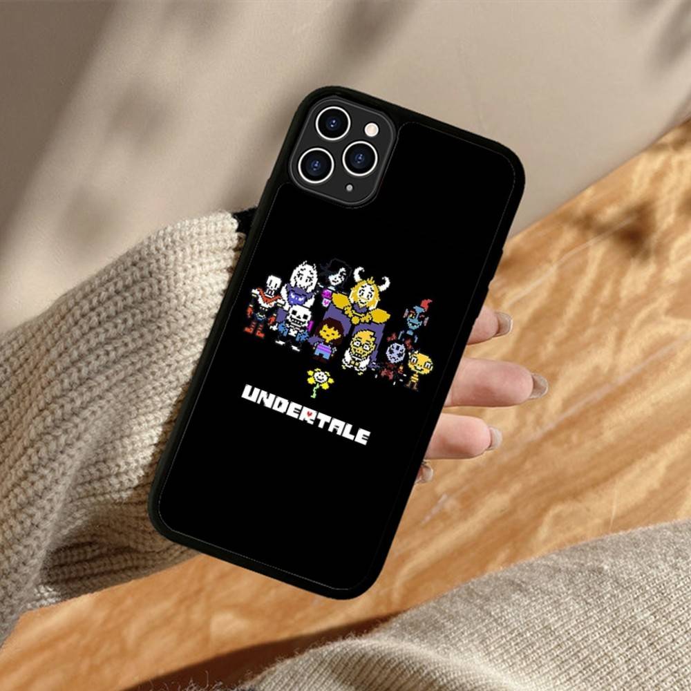 Hot Video Game U-UndertaleS Phone Case For iPhone 17 16 15 14 13 12 11 Pro Max Plus PC+TPU Shockproof Back Cover
