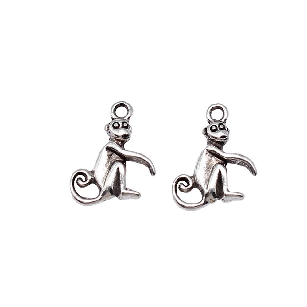 Bear Pendants Metal Animal Charms Panda For DIY Bracelet Necklace Earrings Accessories