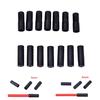 100Pc 4/5Mm Bike Bicycle Plastic Speed Chaning Brake Cable Wire Tips Caps Crimps