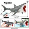 Ocean Wildlife Simulation Toy Set: Sea Turtle, Shark, Whale, Sea Lion, Tiger Shark, Manta Ray, Seal, Grouper.