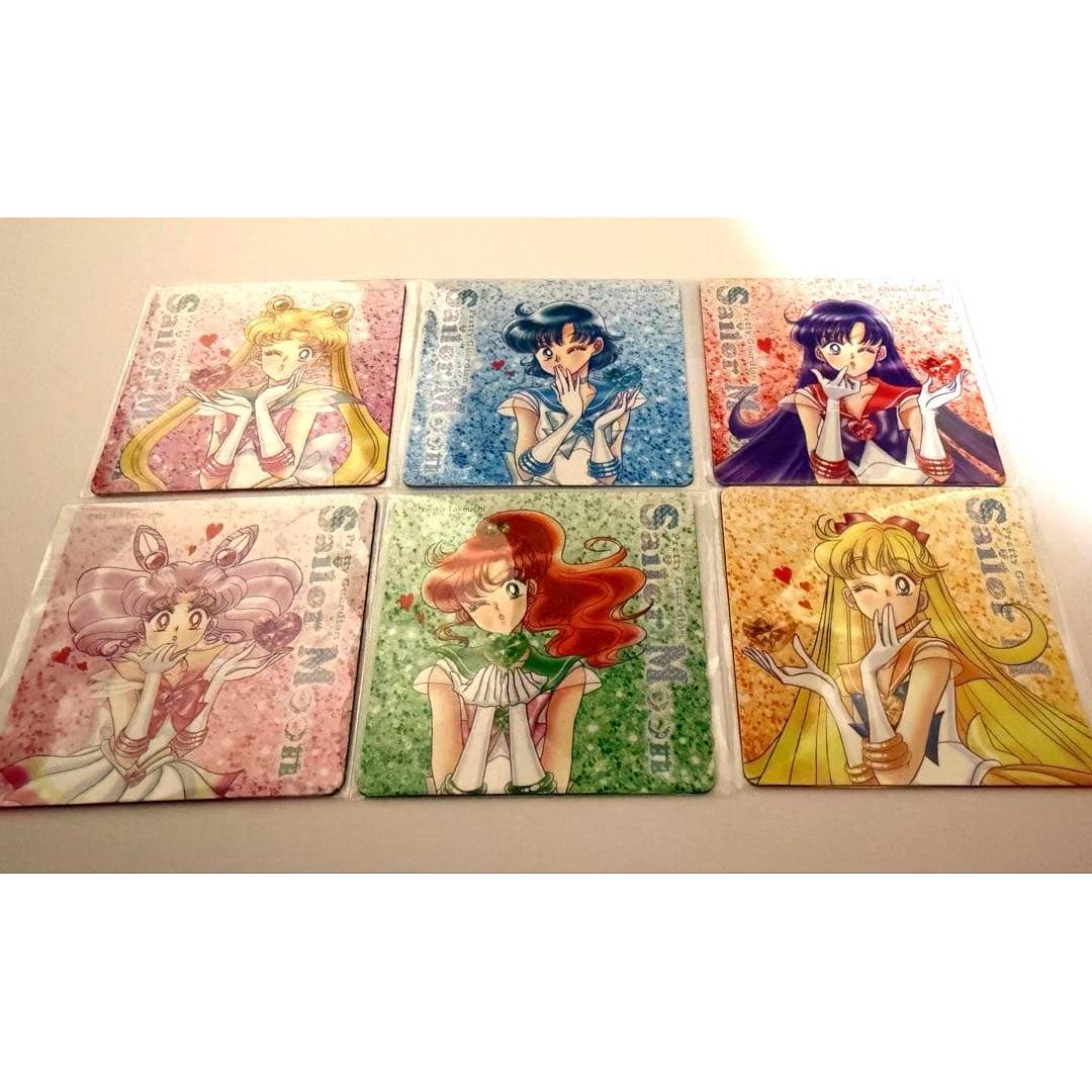 Sailor Moon Meiji Fruit Juice Gummy Bonus Magnetic Sheet Box
