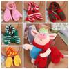 Pretend Play 1:12 Doll Clothes Neck Scarf Mini Dolls Hat Doll Scarf with Gloves  Photographic Prop