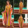 Women's Printed Beach Kaftans Summer Maxi Dress Cover-Ups for Swimwear, Vacation Essentials,Bulk Supply with Big Discounts