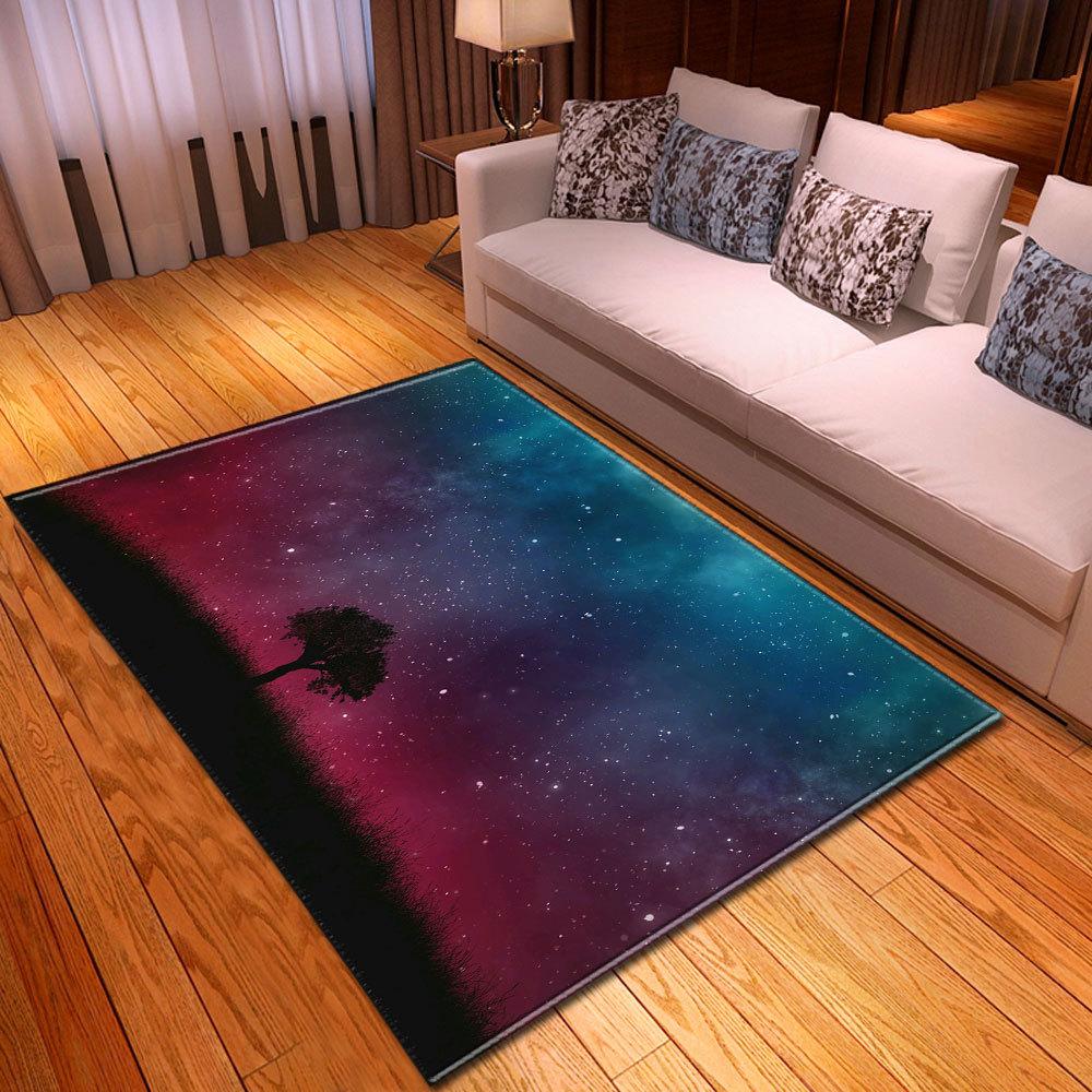 Simple Starry Sky Living Room Carpet Bedroom Dining Room Floor Mat