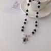 Necklace Pearl Clavicle Chain Spider Necklace Korean Style Necklace Halloween Female Necklace