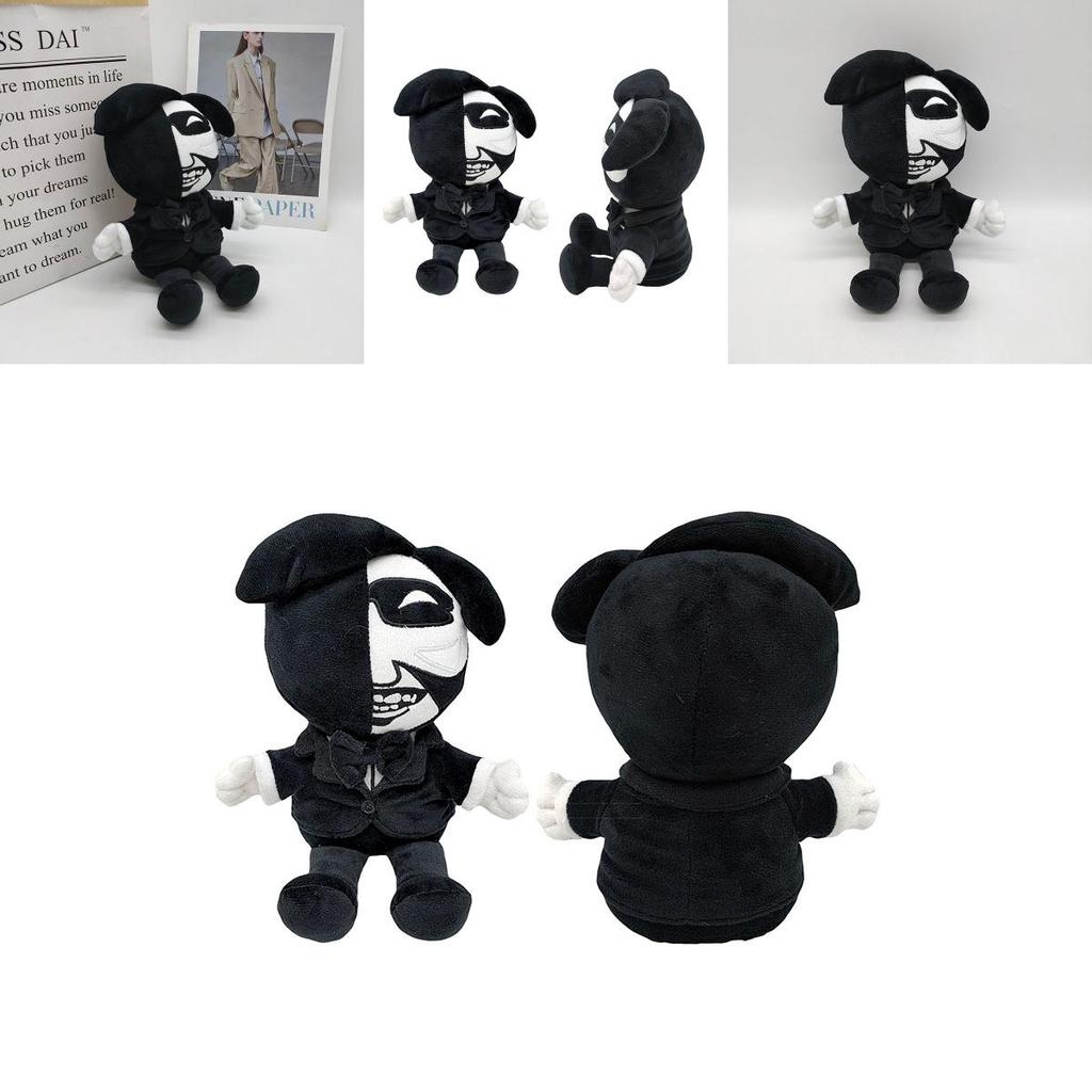 New Cesar Torres Plush Mandela Diary Stuffed Toy Game Peripheral Doll Cartoon Style Short Plush Filled With Pp Cotton Non-electric Not