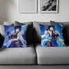 Yelan Anime Decorative Room Aesthetics Pillow Case Home Decor Bedroom Sofa Bed Couch Pillow Cover 45x45