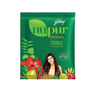 Nupur Henna Powder Hair Dye 400g, Orange, 1 Piece