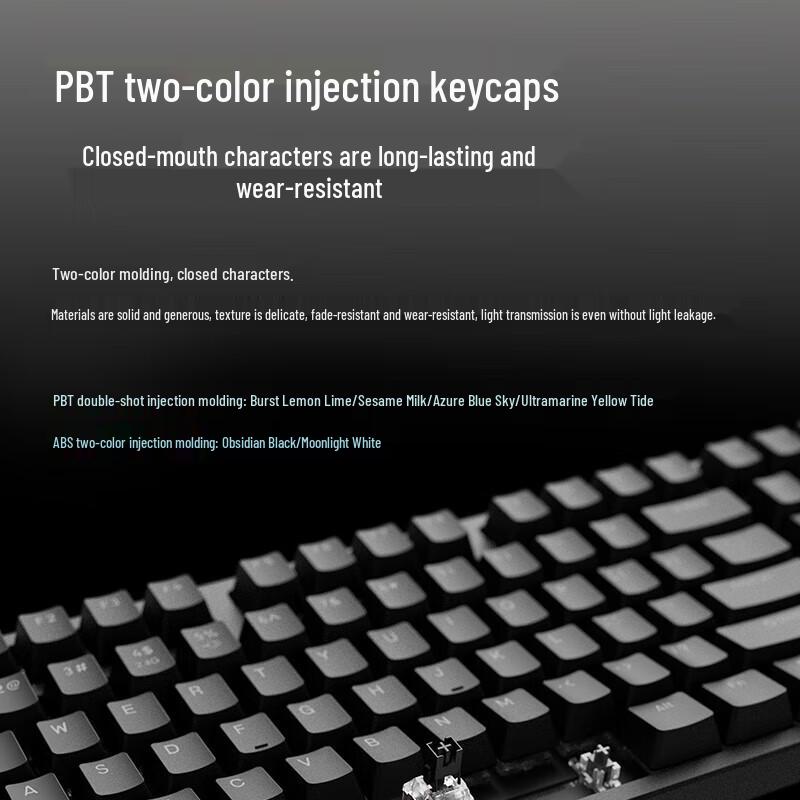 Rapoo V500PRO Multi-Mode 104-Key Mechanical Keyboard