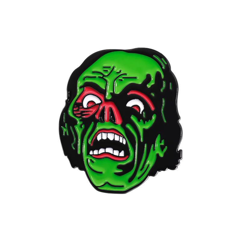 Halloween Horror Enamel Pins Scary Movies Figure Thrilling Terror Mask Brooch Lapel Brooches Jewelry Souvenir Gifts For Friends