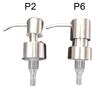 Press Head Soap Pump Bottle Dispenser Hand Jar Liquid Lotion Nozzle Replacement Shampoo Stainless Steel Bathroom