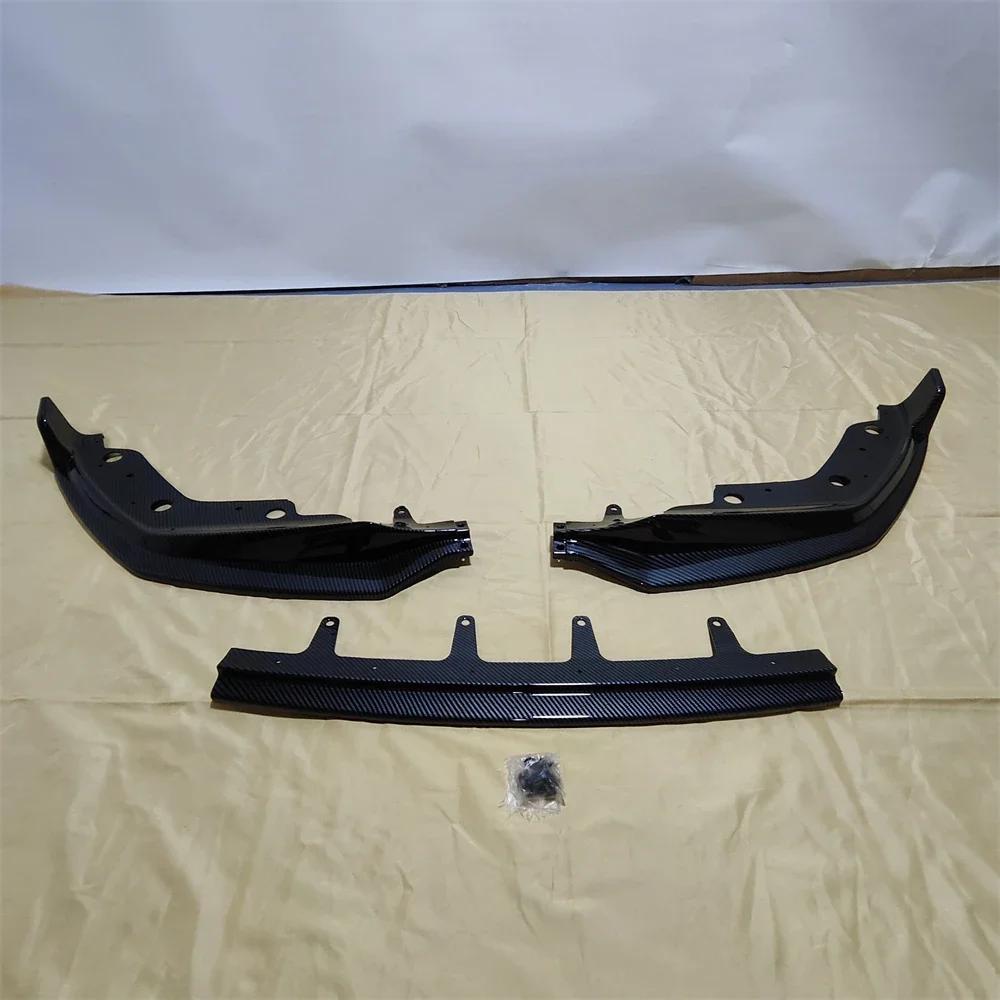 3Pcs For BMW G20 G21 320i 330i M340i xDrive M-Sport 2019-2025 Car Front Bumper Lip Diffuser Splitter Spoiler ABS Bodykits Tuning