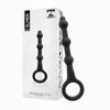 Elmer Anal Plug with Easy Removal Ring Silicone Black