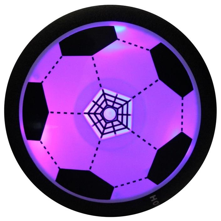 Flying Ball Hoverball Puck Cushion Disc Ball Game - Black