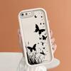 Černý motýl pouzdro na telefon pro iPhone Samsung Galaxy Xiaomi Redmi POCO HUAWEI Honor Nárazuvzdorné Gumové Měkké Flexibilní Kryt Pouzdro