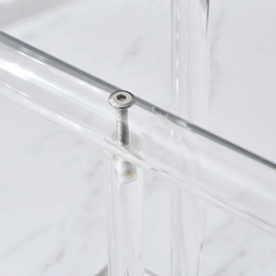 Jewelry Rack Stable Base Multi-Tier Space-saving Keep Organized Jewelry Storage Acrylic Hairband Watch Necklace T-bar Display Stand Jewelry Accessory