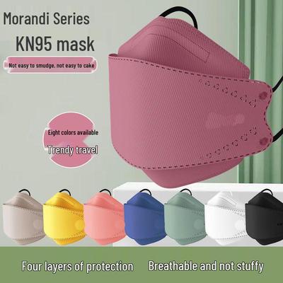 KF94 Colored Adult Mask - Fish-mouth Design, Smoke/Dust/Smog Protection, Disposable