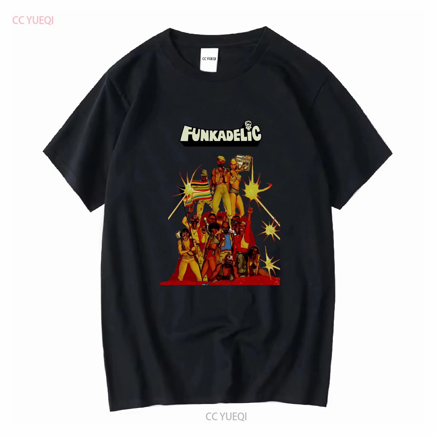 

Funkadelic George Clinton T shirt Eddie Hazel Essential Parliament pfunk concert vintage Washed Top For Everyday Wear fashion 4XL