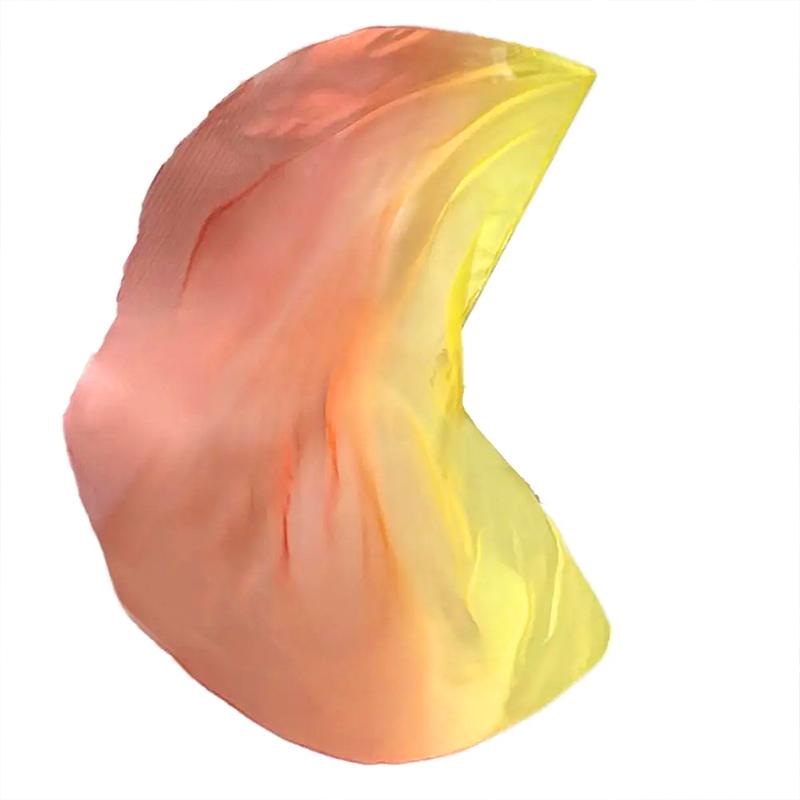 1PC Vibrant Gradient Fan Scarf Fitness Guard Flag Praise Dance Flags Vibrant Dancewear 190x140cm