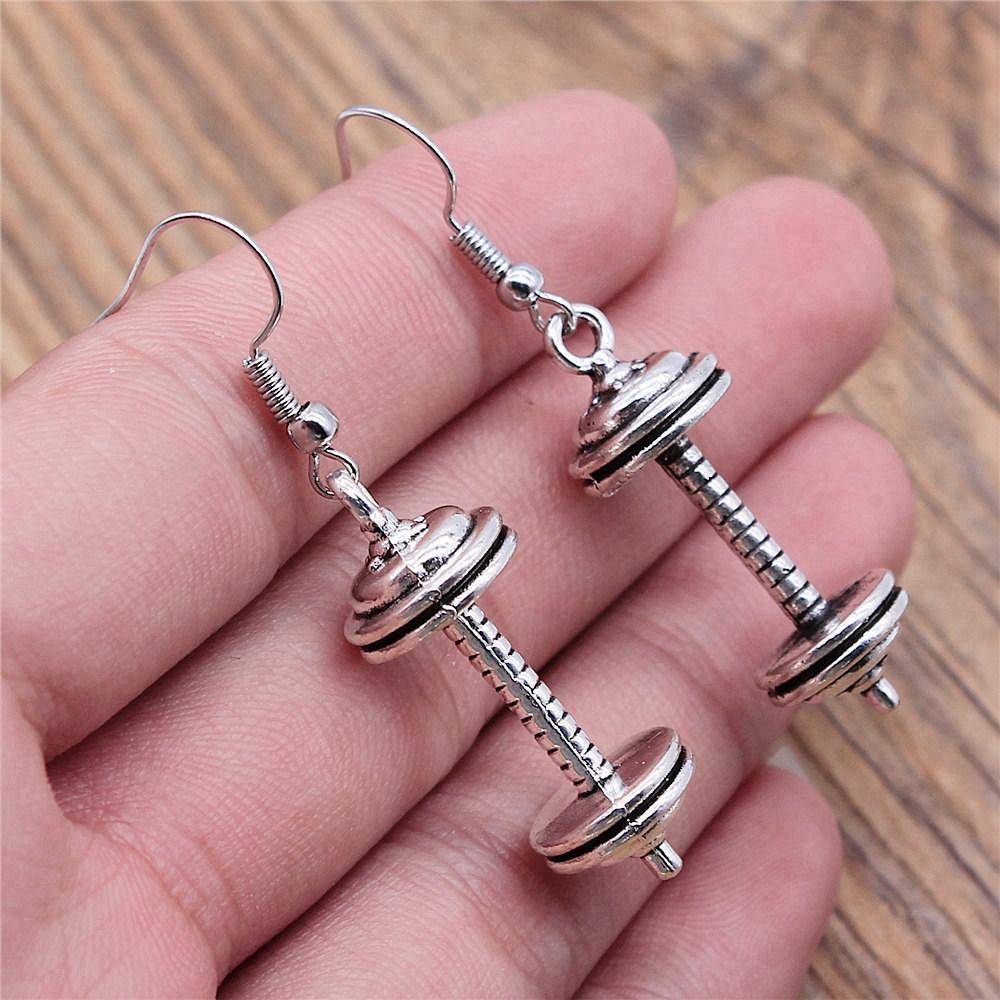 Drop & Dangle Earring Study Sports Minimalist Jewelry ComponentsEarring Size 18x19mm QE029