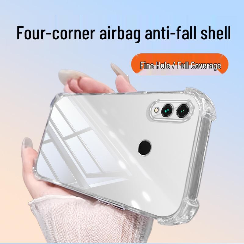 Honor Play Transparent Airbag Phone Case – Drop-Proof TPU, Stylish Full Coverage. Honor Play прозрачный