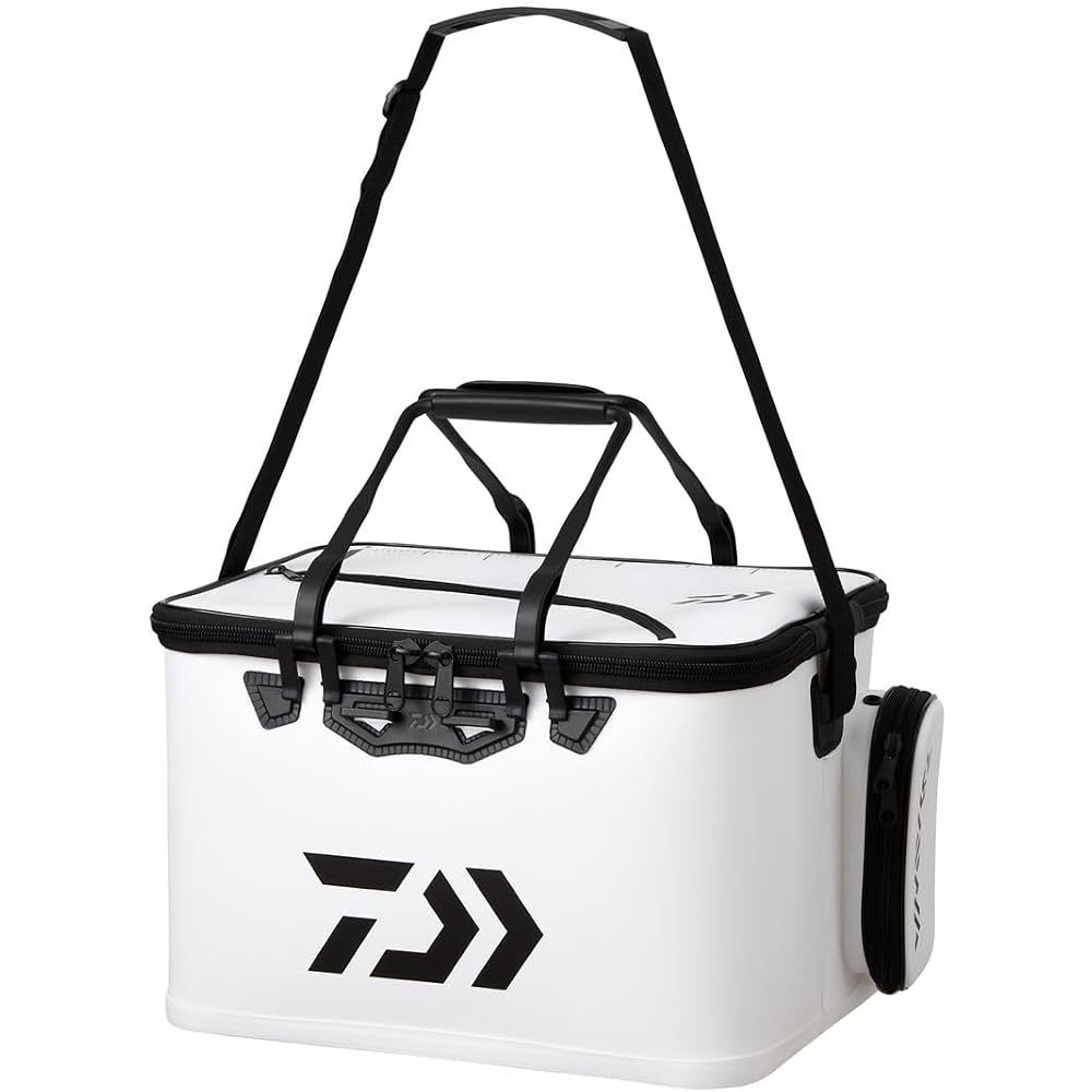 Daiwa Bakkann Keeper D40(B) White Fishing Tackle Box Waterproof Lightweight Durable