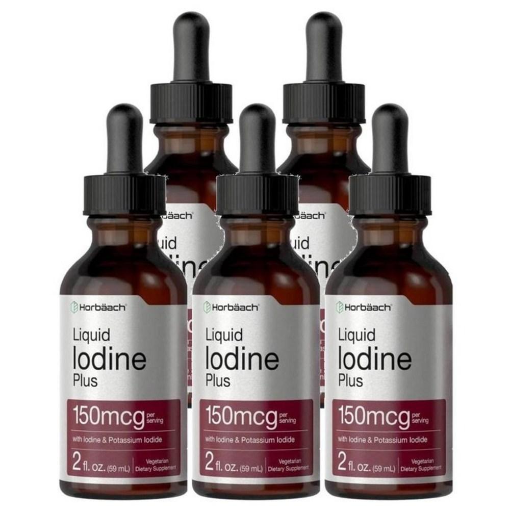 Hobach Liquid Iodine 59ml 5 pcs