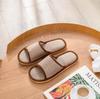 Women's Cotton Linen Slippers, Thick Sole, Suitable for Spring To Autumn, Home Wear, Four Seasons Comfort.
