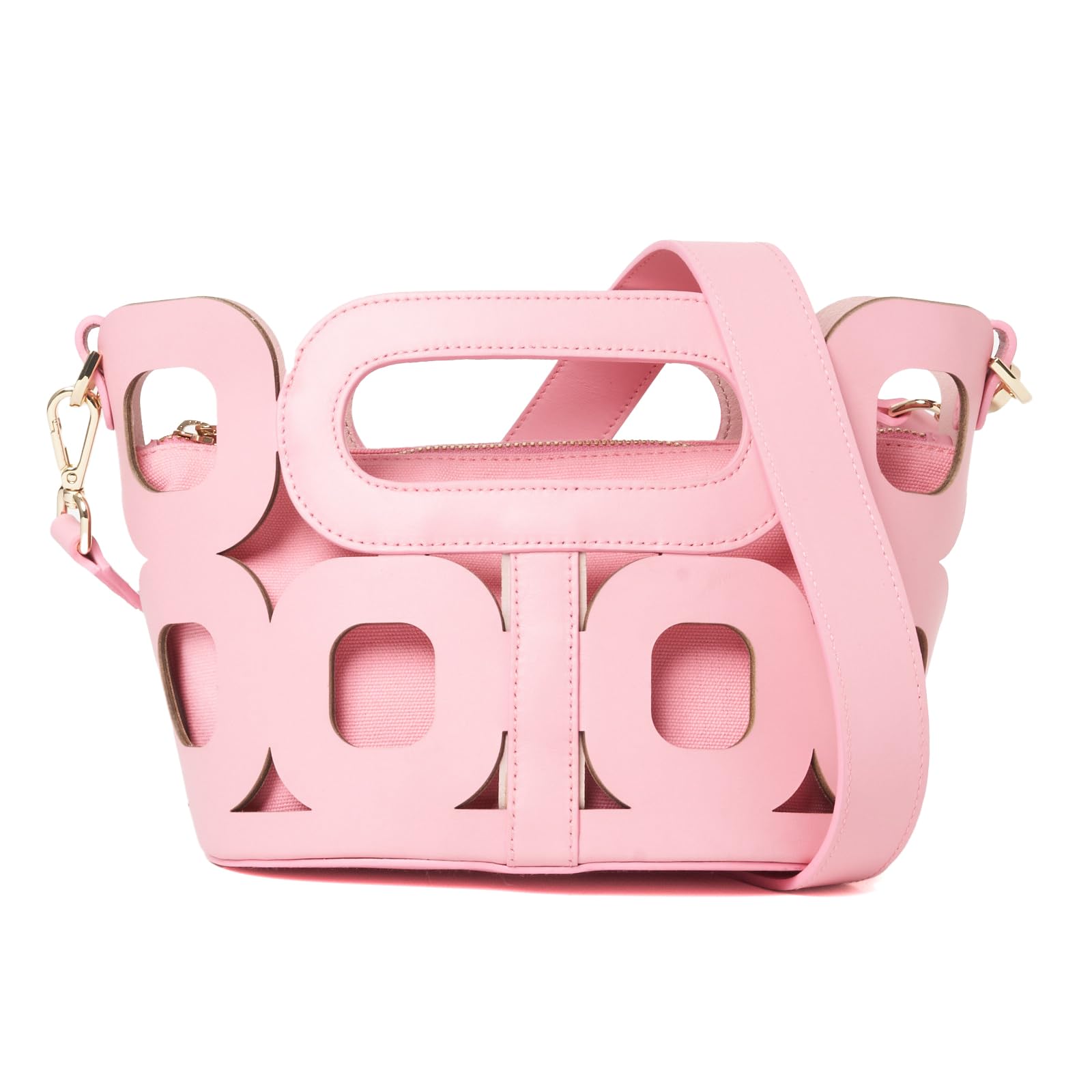 

Pellico New Anelli Handles Mini Handbag Pink (2025 Spring/Summer) Women s розовый