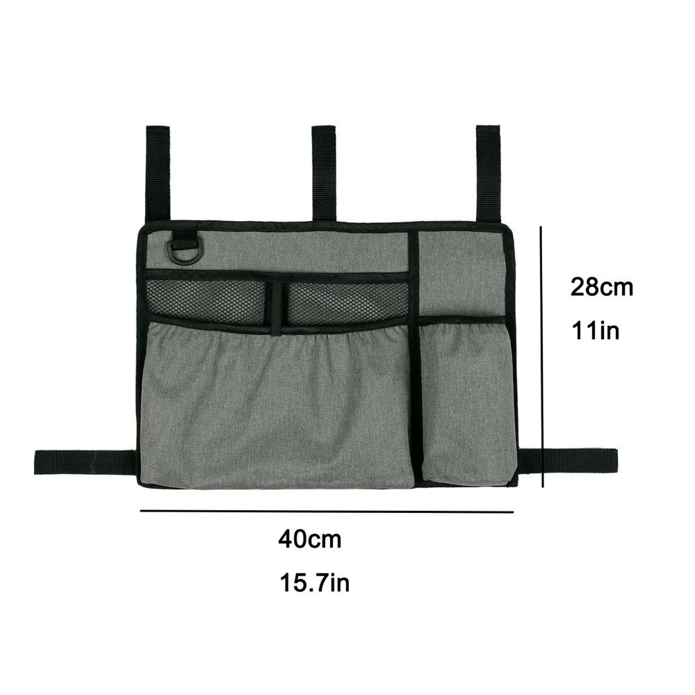 Large Capacity Walker Pouch Attachments Cup Holder Included Walker Organizer Pouch New Walker Bag