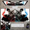 Hohe Auflösung ONE PIECE Leder-Mauspad Luffy Schreibtisch-Pad Rutschfest Wasserdichtes Mauspad Übergroß Jungen Animation E-Sport Spiel Tastatur-Pad