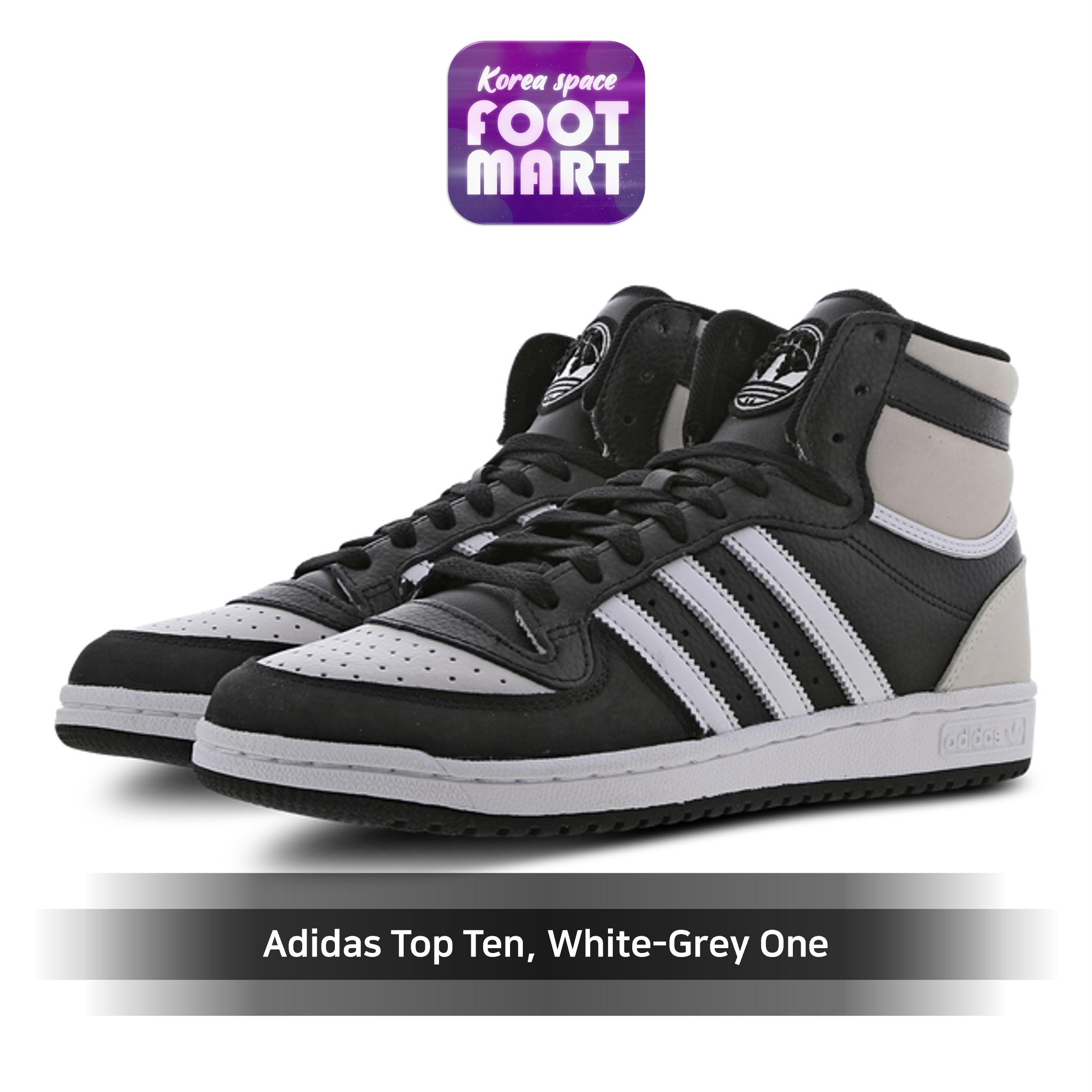 

[Adidas] Adidas Top Ten, Core Black-Footwear White-Grey One