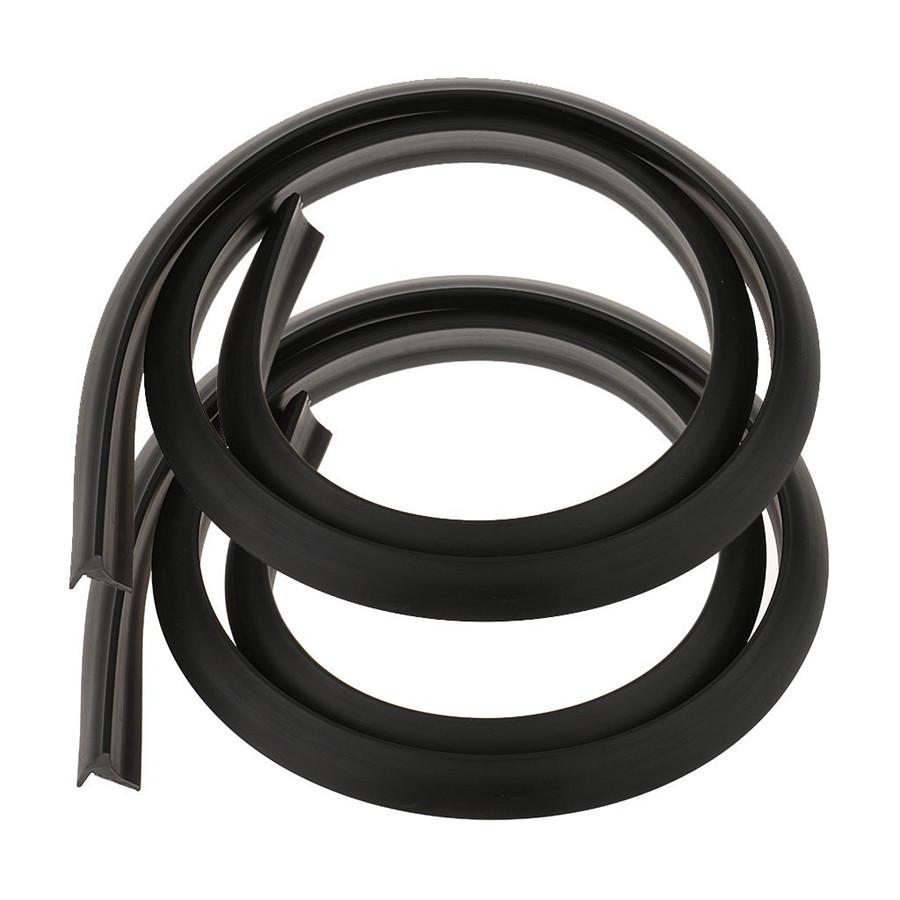 2Pc Fender Flares Wheel Protector Rubber Lip Trim Protective 150cm  for All Car