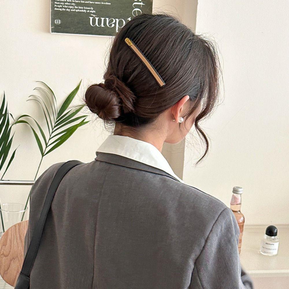 Leder Feste Kämme Bär Eingesetzter Kamm Mode Haarstyling Kamm Täglich