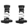 2 Set Antibacklash Spring Nut Eliminate Gap POM for 3D Printer T8 Threaded Rod 8mm  Black