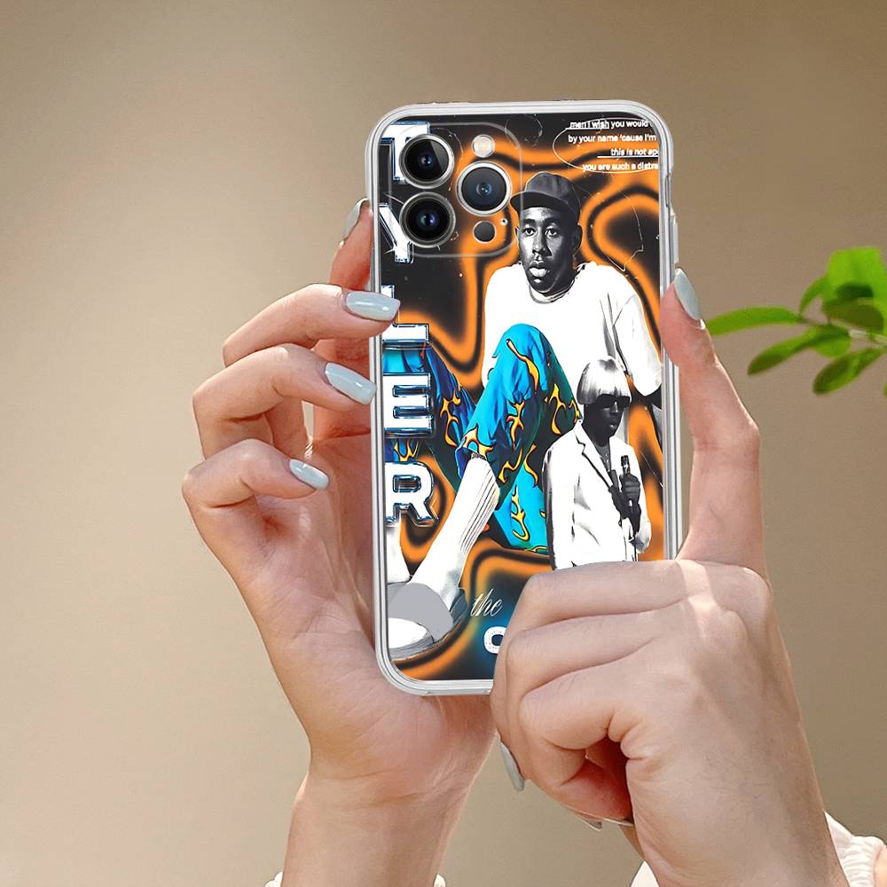 T-Tylers The Creator Rapper Phone Case For IPhone 17 16 15 Plus 14 13 Mini 12 11 Pro Max Soft Shell Cover
