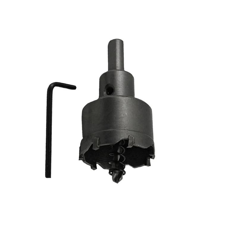 

1 шт. 5A твердосплавный наконечник TCT сверло кольцевая пила 20-50 мм набор сверл кольцевая пила для сверления металлических сплавов из нержавеющей стали 40mm