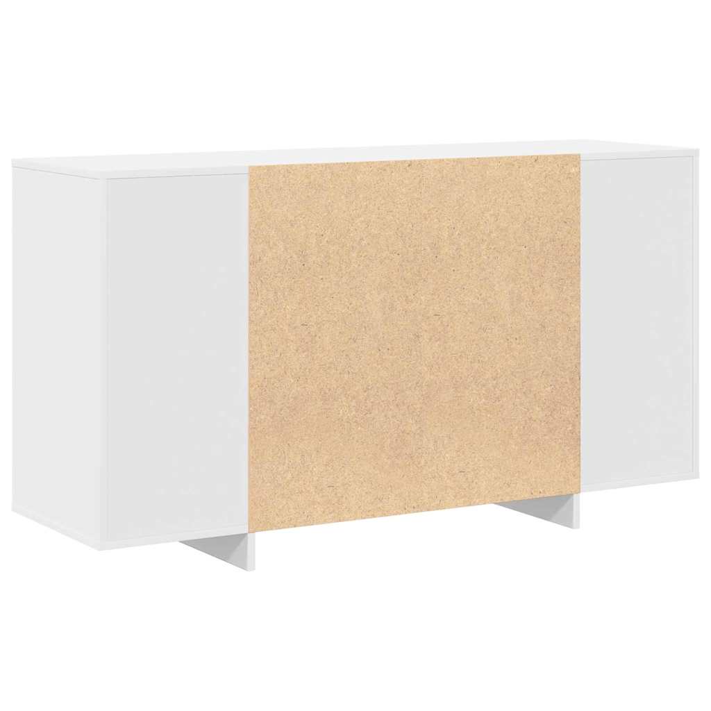 Sideboard White 135 x 41 x 75 cm Particleboard