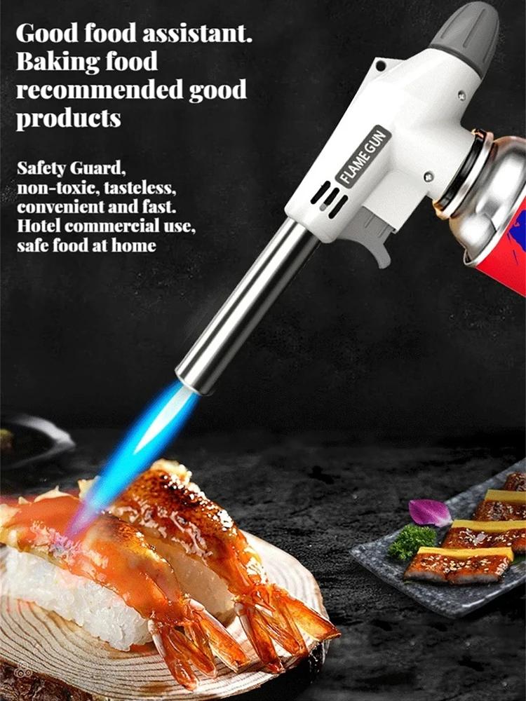 Card burner Outdoor barbecue kitchen baking igniter Flame gun Ceramic core spray gun Small welding torch