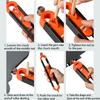 Multifunction Profile Scribing Ruler Movable Carpenter Tool for Floor Laying