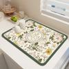 Super Absorbent Tableware Dish Drying Mats Desk Drain Pad Heat Resistant Counter Top Mat Non-slip Draining Placemat Kitchen
