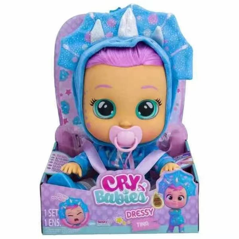 

IMC Crying Baby Doll Soothing Pretend Play Toy for Girls маджента