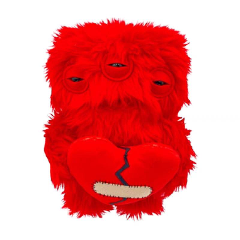 Fuggler Monster Heart Plush Toy With Soft Fiber Filling For Valentines Day Gift