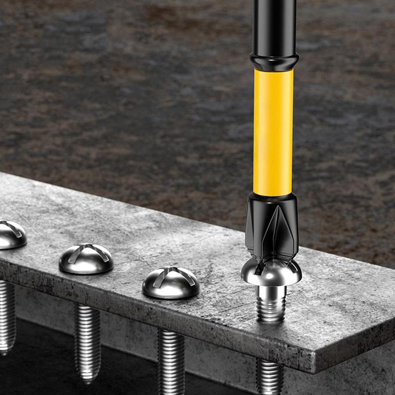 Magnetic Anti-shock Batch Head High Hardness Non-Slip Impact Bits Cross Screwdriver 25/50/65/70/90mm Screwdriver Set