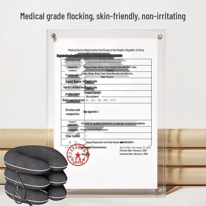 Zhuochen Inflatable Cervical Traction Device: Neck Brace & Protector for Cervical Spondylosis Correction