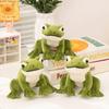 12cm Cartoon Frosch Plüschtiere Simulation Frosch Kuscheltier Kissen Baby Tier Frosch Puppe Kinderspielzeug Jungen Geburtstagsgeschenk Raumdekoration